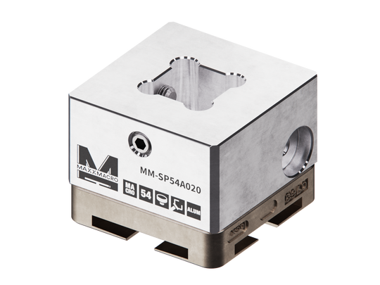 MaxxMacro 54 Aluminum Pocket Electrode Holder S20 EDM Tooling Warehouse