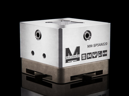 MaxxMacro 54 Aluminum Pocket Electrode Holder S20 EDM Tooling Warehouse