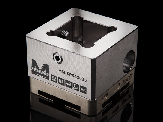 MaxxMacro 54 Stainless Pocket Electrode Holder S30 EDM Tooling Warehouse