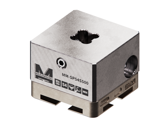 MaxxMacro 54 Stainless Pocket Electrode Holder .500" EDM Tooling Warehouse