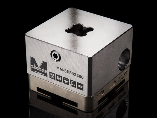 MaxxMacro 54 Stainless Pocket Electrode Holder .500" EDM Tooling Warehouse