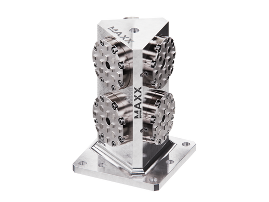 MaxxMagnum (System 3R) 3 Sided Tombstone with 6 Manual Low Profile Chuck 0