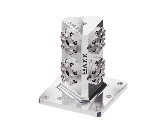 MaxxMacro (System 3R) 3 Sided Tombstone with 6 Manual Low Profile Chuck 0