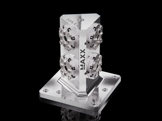 MaxxMacro (System 3R) 3 Sided Tombstone with 6 Manual Low Profile Chuck 1