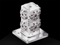 MaxxMacro 4 Sided Tombstone with 8 Manual Low Profile Chuck EDM Tooling Warehouse