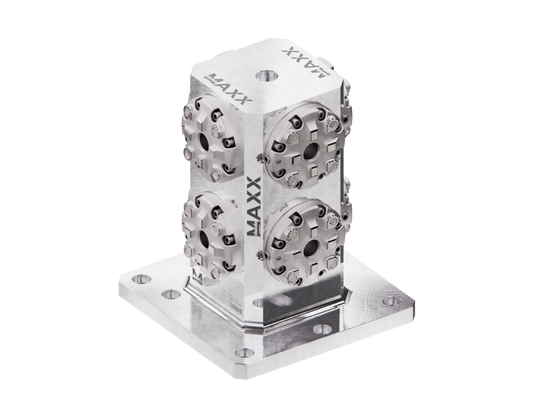 MaxxMacro (System 3R) 4 Sided Tombstone with 8 Manual Low Profile Chuck 0