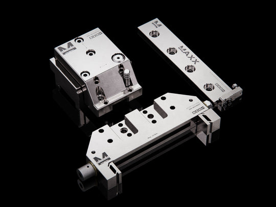 MaxxMacro WEDM Kit, Leveling adapter + Rail + SuperVise EDM Tooling Warehouse