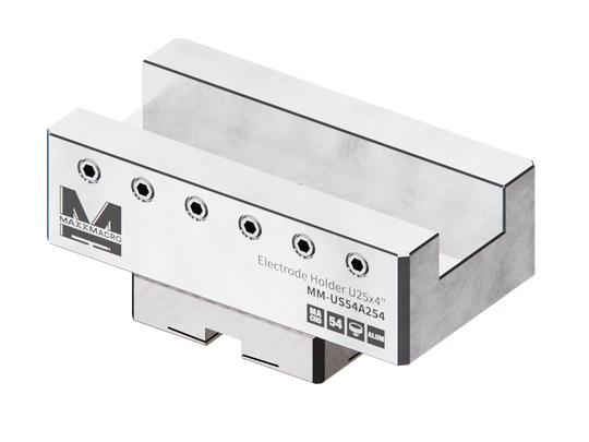 MaxxMacro (System 3R) 54 Aluminum Slotted Electrode Holder U25x4" 0
