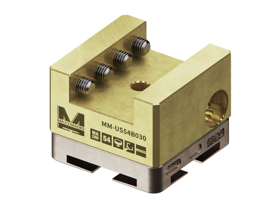 MaxxMacro (System 3R) 54 Brass Slotted Electrode Holder U30 0