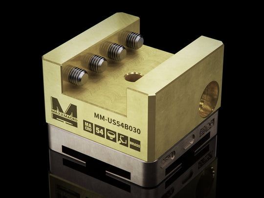 MaxxMacro (System 3R) 54 Brass Slotted Electrode Holder U30 1