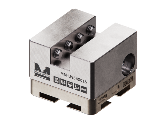 MaxxMacro 54 Stainless Slotted Electrode Holder U15 EDM Tooling Warehouse