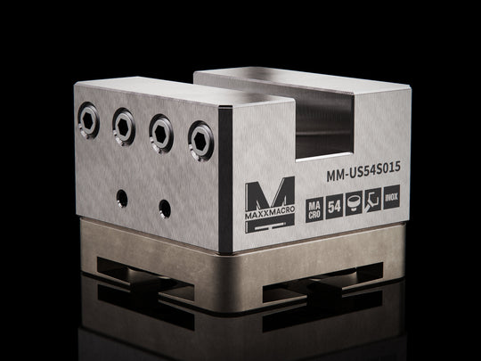 MaxxMacro 54 Stainless Slotted Electrode Holder U15 EDM Tooling Warehouse