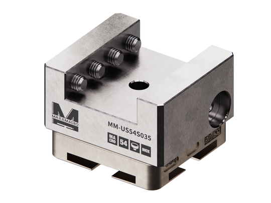 MaxxMacro 54 Stainless Slotted Electrode Holder U35 EDM Tooling Warehouse