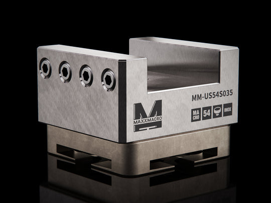 MaxxMacro 54 Stainless Slotted Electrode Holder U35 EDM Tooling Warehouse