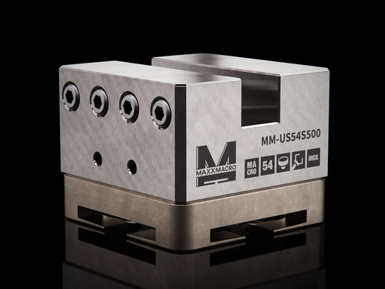 MaxxMacro 54 Stainless Slotted Electrode Holder .500" EDM Tooling Warehouse