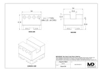 MaxxMacro (System 3R) 54 Stainless Slotted Electrode Holder U15 4
