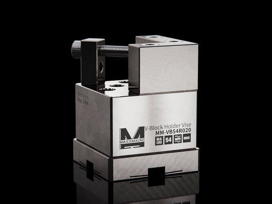 MaxxMacro 54 V-Block Holder Vise 008458 Stainless EDM Tooling Warehouse