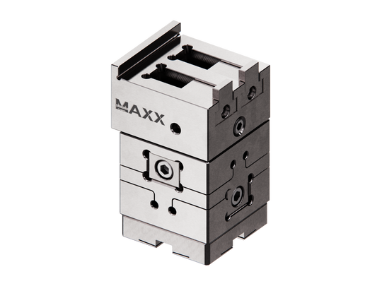 MaxxMacro 54 360° Rotatable Pendulum Vise Performance EDM Tooling Warehouse