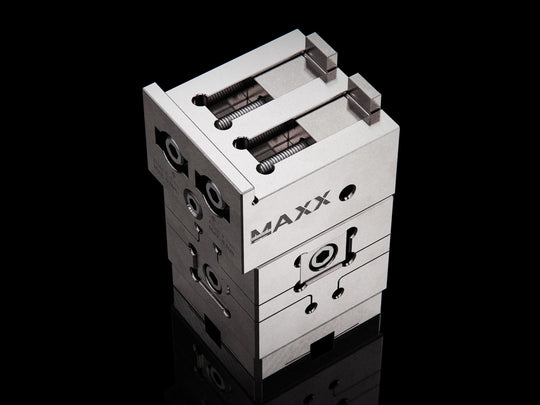 MaxxMacro 54 360° Rotatable Pendulum Vise Performance EDM Tooling Warehouse