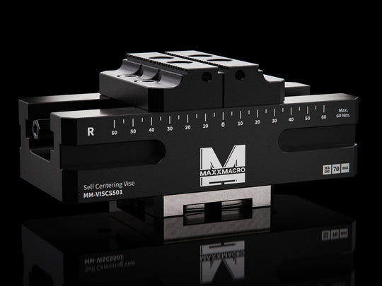 MaxxMacro 70 Stainless Self Centering Vise 80x120mm EDM Tooling Warehouse