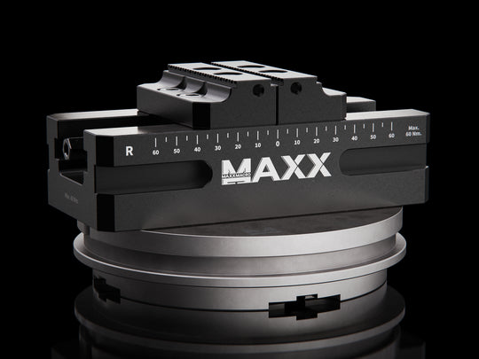 MaxxMagnum Stainless Self Centering Vise 80x120mm