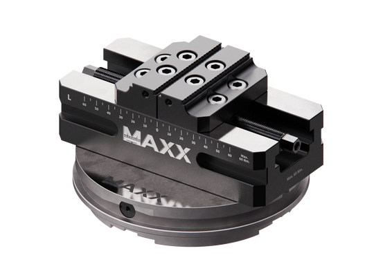 MaxxMagnum Stainless Self Centering Vise 80x120mm EDM Tooling Warehouse