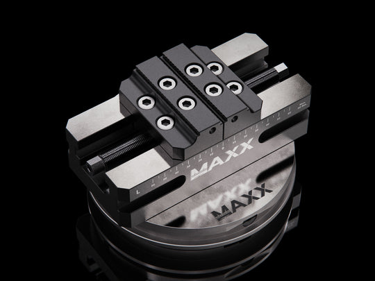 MaxxMagnum Stainless Self Centering Vise 80x120mm EDM Tooling Warehouse