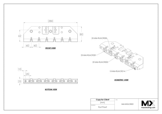 MaxxMagnum 29266HP WEDM Ruler EDM Tooling Warehouse