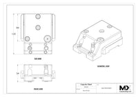 MaxxMacro (System 3R) 262HP Leveling adapter WEDM Chucking 5