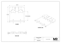 MaxxMacro (System 3R) 2923S WEDM Universal Holder 5