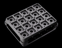 MaxxMacro (System 3R) Maxx-ER (Erowa) 20 Piece Electrode Holder Tray top