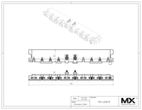 MaxxMacro (System 3R) 239415 MXRuler WEDM 415mm print
