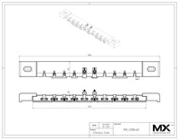 MaxxMacro (System 3R) 239445 MXRuler WEDM 445mm print
