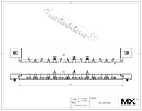 MaxxMacro (System 3R) 239645 MXRuler WEDM 645mm print