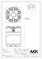 MaxxMacro (System 3R) 54 Manual Chuck Vertical Extension 100mm 4