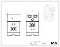 MaxxMacro (System 3R) 54 Performance Stainless 360° Rotatable Pendulum Vise print