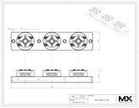 MaxxMacro (System 3R) 54 Performance Lever Action Chuck Rail 3 System print