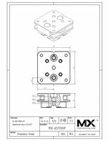 MaxxMacro (System 3R) Pallet 3R-651.70-P with Gripper Slots print