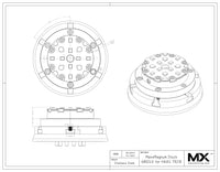 MaxxMagnum (System 3R ) Chuck 68024V Manual Table Chuck Haas TR210 print