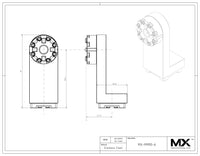 MaxxMacro 54 Manual Chuck 90 Degree Adapter 6" with 70 Performance  Pallet