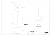MaxxTooling Stationary Probe Tip Replacement 2mm 5