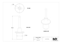 MaxxTooling Stationary Probe Replacement Tip 6mm 5