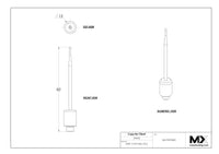 MaxxTooling Spring Loaded Probe Replacement Tip 2mm