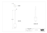 MaxxTooling Spring Loaded Probe Replacement Tip 3mm EDM Tooling Warehouse