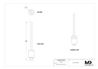 MaxxTooling Spring Loaded Probe Replacement Tip 4mm