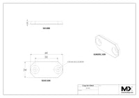 MaxxTooling Cleat for Robot Gripper 96 Spare Part 5