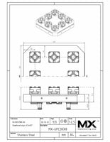 MaxxUPC (Erowa) Multi 8 MaxxMacro QuickChuck UPC Pallet Print