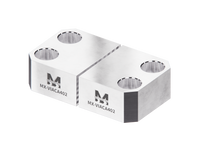 MaxxVise Aluminum Self Centering Vise Spare Part Soft Jaw 39x46x21mm (Set of 2)