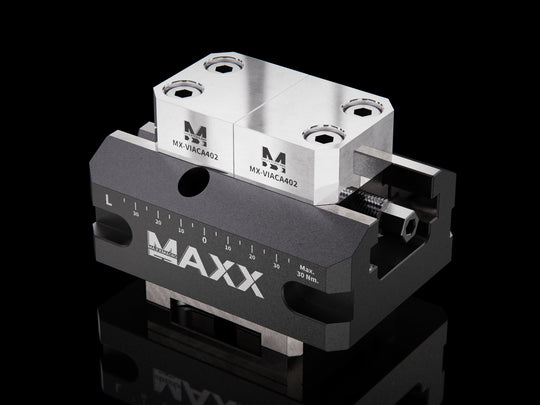 MaxxVise Aluminum Self Centering Vise Spare Part Soft Jaw 39x46x21mm (Set of 2) EDM Tooling Warehouse