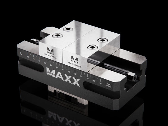 MaxxVise Aluminum Self Centering Vise Spare Part Soft Jaw 39x80x21mm (Set of 2) EDM Tooling Warehouse